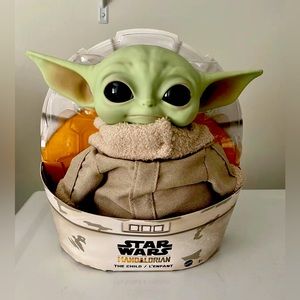 Baby Yoda (Grogu) "The Child" Star Wars the Mandalorian Plush 11” New in package